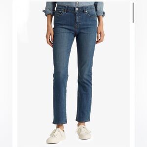 $125 Womens LAUREN RALPH LAUREN LRL Classic Straight Jeans Sz 6
